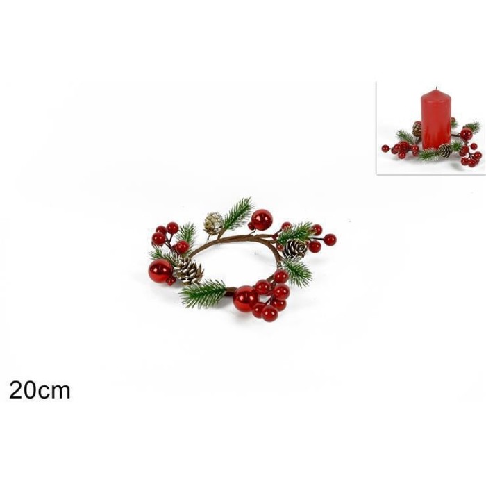 GIROCANDELA 20CM RAMETTI BACCH